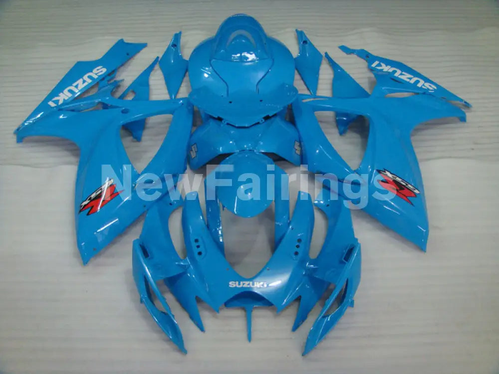 All Blue Factory Style - GSX-R600 06-07 Fairing Kit