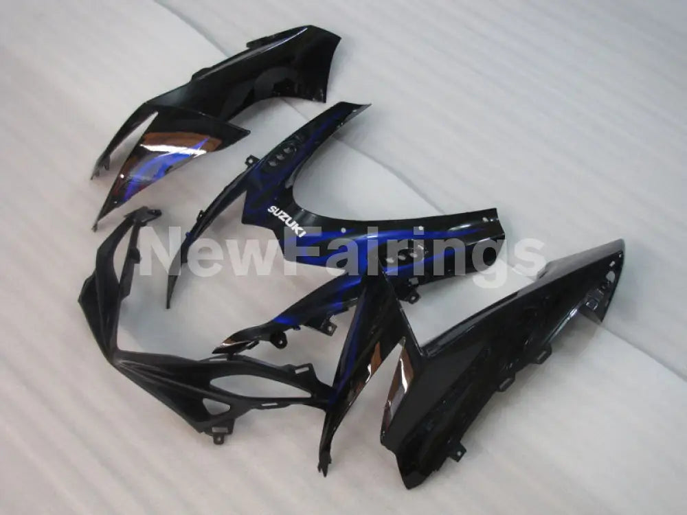 Black and Blue Flame - GSX-R750 11-24 Fairing Kit Vehicles