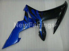 Carica l&#39;immagine nel visualizzatore di Gallery, Black and Blue Flame - YZF-R1 02-03 Fairing Kit - Vehicles