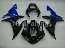 Carica l&#39;immagine nel visualizzatore di Gallery, Black and Blue Flame - YZF-R1 02-03 Fairing Kit - Vehicles