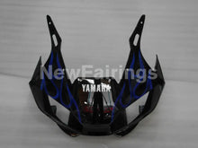 Carica l&#39;immagine nel visualizzatore di Gallery, Black and Blue Flame - YZF-R6 98-02 Fairing Kit Vehicles &amp; Parts &gt; Vehicle Parts &amp; Accessories &gt; Motor Vehicle Parts &gt;