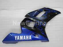 Carica l&#39;immagine nel visualizzatore di Gallery, Black and Blue Flame - YZF-R6 98-02 Fairing Kit Vehicles &amp; Parts &gt; Vehicle Parts &amp; Accessories &gt; Motor Vehicle Parts &gt;