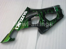 Carica l&#39;immagine nel visualizzatore di Gallery, Black and Green Flame - GSX - R1000 03 - 04 Fairing Kit