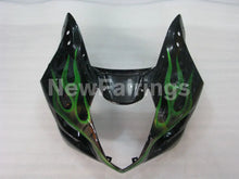 Carica l&#39;immagine nel visualizzatore di Gallery, Black and Green Flame - GSX - R1000 03 - 04 Fairing Kit