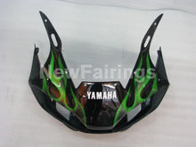 Carica l&#39;immagine nel visualizzatore di Gallery, Black and Green Flame - YZF-R6 98-02 Fairing Kit Vehicles &amp; Parts &gt; Vehicle Parts &amp; Accessories &gt; Motor Vehicle Parts &gt;