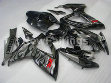 Carica l&#39;immagine nel visualizzatore di Gallery, Black and Grey Flame - GSX-R750 06-07 Fairing Kit Vehicles