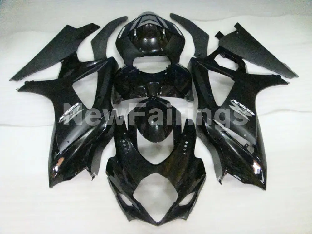 Black and Matte Factory Style - GSX - R1000 07 - 08 Fairing