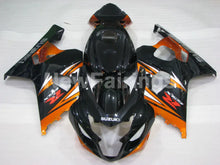 Carica l&#39;immagine nel visualizzatore di Gallery, Black and Orange Factory Style - GSX-R600 04-05 Fairing Kit