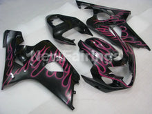 Carica l&#39;immagine nel visualizzatore di Gallery, Black and Pink Flame - GSX-R600 04-05 Fairing Kit - Vehicles