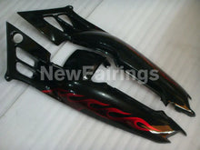 Carica l&#39;immagine nel visualizzatore di Gallery, Black and Red Flame - CBR600 F2 91-94 Fairing Kit - Vehicles