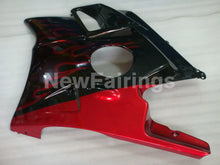 Carica l&#39;immagine nel visualizzatore di Gallery, Black and Red Flame - CBR600 F2 91-94 Fairing Kit - Vehicles