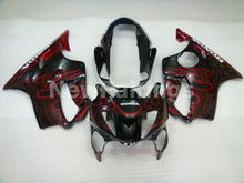 Carica l&#39;immagine nel visualizzatore di Gallery, Black and Red Flame - CBR600 F4 99-00 Fairing Kit - Vehicles