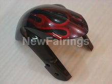 Carica l&#39;immagine nel visualizzatore di Gallery, Black and Red Flame - GSX - R1000 05 - 06 Fairing Kit