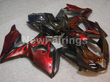 Carica l&#39;immagine nel visualizzatore di Gallery, Black and Red Flame - GSX - R1000 09 - 16 Fairing Kit