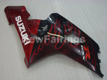 Carica l&#39;immagine nel visualizzatore di Gallery, Black and Red Flame - GSX-R600 04-05 Fairing Kit - Vehicles