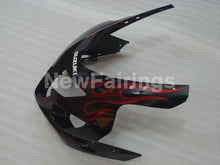 Carica l&#39;immagine nel visualizzatore di Gallery, Black and Red Flame - GSX-R600 04-05 Fairing Kit - Vehicles