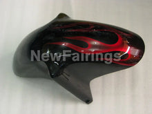 Carica l&#39;immagine nel visualizzatore di Gallery, Black and Red Flame - GSX-R600 96-00 Fairing Kit - Vehicles