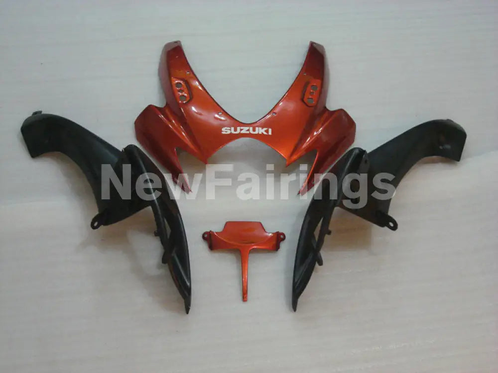 Black and Red Flame - GSX-R750 06-07 Fairing Kit Vehicles &