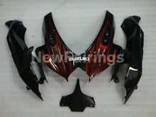 Carica l&#39;immagine nel visualizzatore di Gallery, Black and Red Flame - GSX-R750 08-10 Fairing Kit Vehicles &amp;