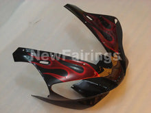 Carica l&#39;immagine nel visualizzatore di Gallery, Black and Red Flame - YZF-R1 00-01 Fairing Kit - Vehicles &amp;