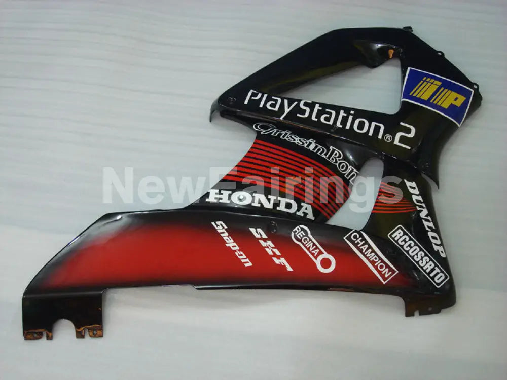 Black and Red Play Station - CBR 929 RR 00-01 Fairing Kit -