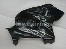 Carica l&#39;immagine nel visualizzatore di Gallery, Black and Silver Flame - GSX1300R Hayabusa 99-07 Fairing