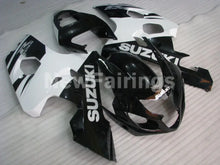 Carica l&#39;immagine nel visualizzatore di Gallery, Black and White Factory Style - GSX-R750 04-05 Fairing Kit