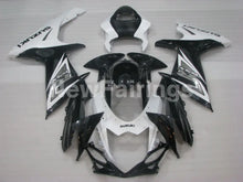 Carica l&#39;immagine nel visualizzatore di Gallery, Black and White Factory Style - GSX-R750 11-24 Fairing Kit