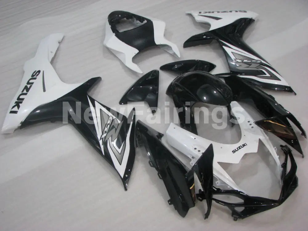 Black and White Factory Style - GSX-R750 11-24 Fairing Kit