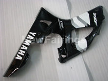 Carica l&#39;immagine nel visualizzatore di Gallery, Black and White Factory Style - YZF-R1 98-99 Fairing Kit