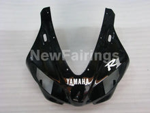 Carica l&#39;immagine nel visualizzatore di Gallery, Black and White Factory Style - YZF-R1 98-99 Fairing Kit