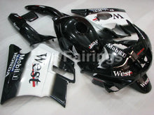 Carica l&#39;immagine nel visualizzatore di Gallery, Black and White West - CBR600 F2 91-94 Fairing Kit -