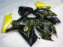 Carica l&#39;immagine nel visualizzatore di Gallery, Black and Yellow Flame - GSX - R1000 07 - 08 Fairing Kit