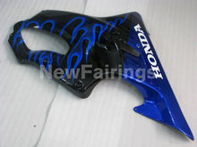 Carica l&#39;immagine nel visualizzatore di Gallery, Black and Blue Flame - CBR600 F4i 01-03 Fairing Kit -