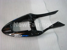 Carica l&#39;immagine nel visualizzatore di Gallery, Black and Blue Flame - CBR600 F4i 01-03 Fairing Kit -