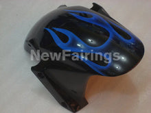 Carica l&#39;immagine nel visualizzatore di Gallery, Black and Blue Flame - CBR600RR 03-04 Fairing Kit - Vehicles