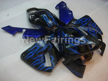 Carica l&#39;immagine nel visualizzatore di Gallery, Black and Blue Flame - CBR600RR 03-04 Fairing Kit - Vehicles