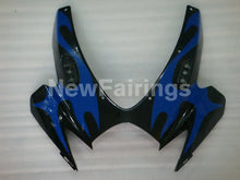 Carica l&#39;immagine nel visualizzatore di Gallery, Black and Blue Flame - GSX-R600 06-07 Fairing Kit -