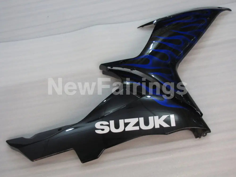 Black and Blue Flame - GSX-R600 11-24 Fairing Kit