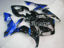 Carica l&#39;immagine nel visualizzatore di Gallery, Black and Blue Flame - YZF-R1 04-06 Fairing Kit - Vehicles