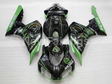 Carica l&#39;immagine nel visualizzatore di Gallery, Black and Green BACARDI - CBR1000RR 06-07 Fairing Kit -