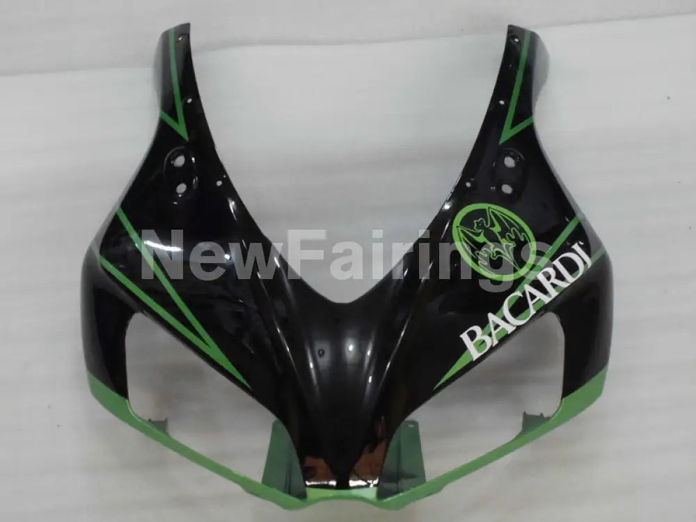 Black and Green BACARDI - CBR1000RR 06-07 Fairing Kit -