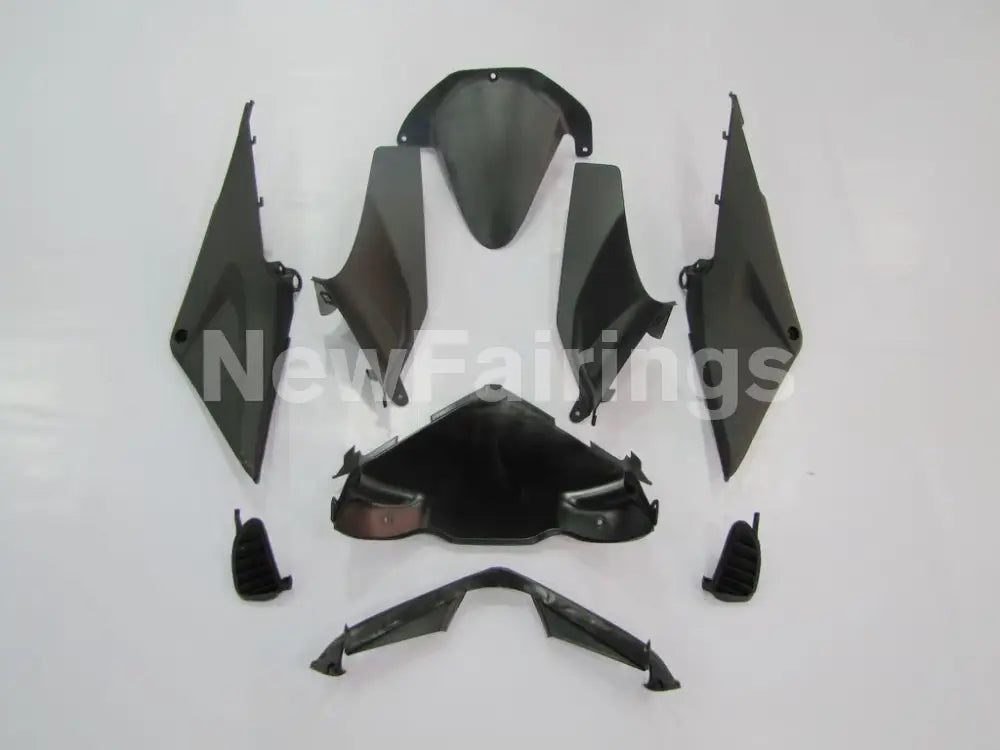 Black and Orange Flame - CBR600RR 05-06 Fairing Kit -