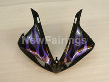 Carica l&#39;immagine nel visualizzatore di Gallery, Black Purple Flame - YZF-R1 09-11 Fairing Kit - Vehicles &amp;