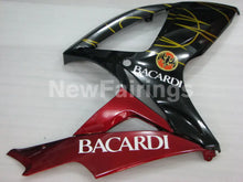 Carica l&#39;immagine nel visualizzatore di Gallery, Black and Red BACARDI - GSX-R600 06-07 Fairing Kit -