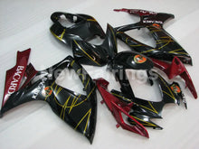 Carica l&#39;immagine nel visualizzatore di Gallery, Black and Red BACARDI - GSX-R600 06-07 Fairing Kit -