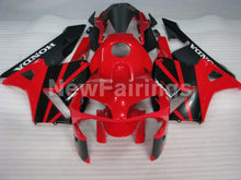 Carica l&#39;immagine nel visualizzatore di Gallery, Black and Red Factory Style - CBR600RR 03-04 Fairing Kit -