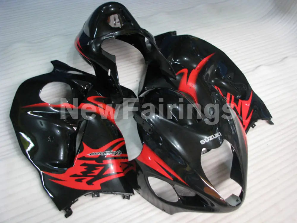 Black Red Factory Style - GSX1300R Hayabusa 99-07 Fairing