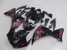 Carica l&#39;immagine nel visualizzatore di Gallery, Black Red Factory Style - YZF-R1 12-14 Fairing Kit