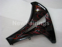 Carica l&#39;immagine nel visualizzatore di Gallery, Black and Red Flame - CBR1000RR 08-11 Fairing Kit - Vehicles